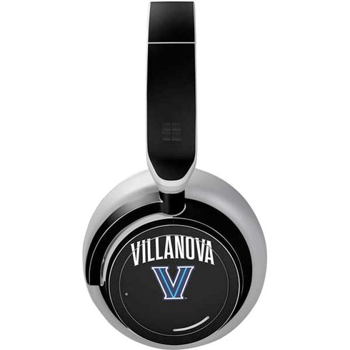 Villanova University V Black Surface Headphones Skin